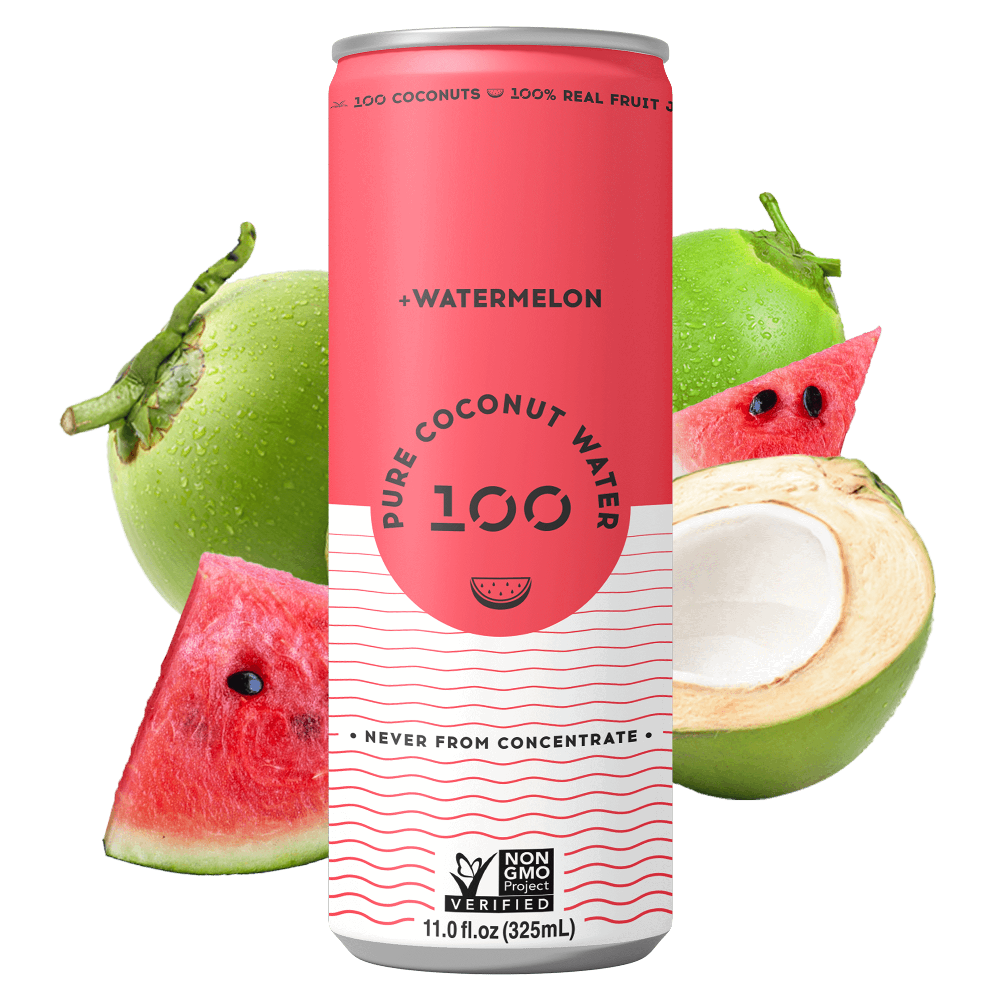 PURE COCONUT WATER + WATERMELON